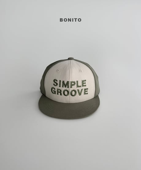 1[予約]bonito simple groove cap