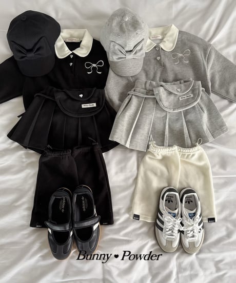39[予約]bunny powder preppy collar mtm