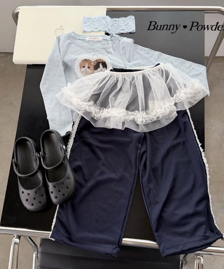 24[予約]bunny powder cats tee