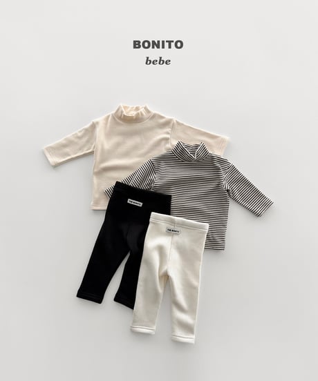 51[予約]bonito linen special 1＋1 turtleneck(6-18m)