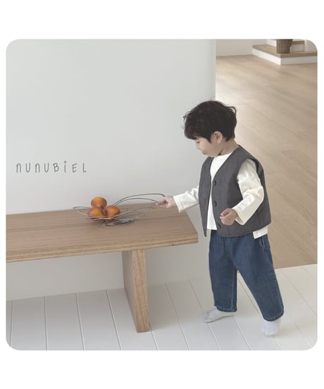 39[予約]nunubiel denim pants