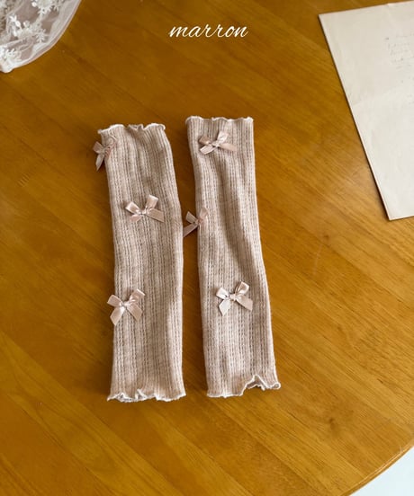 72[予約]marron ribbon warmer