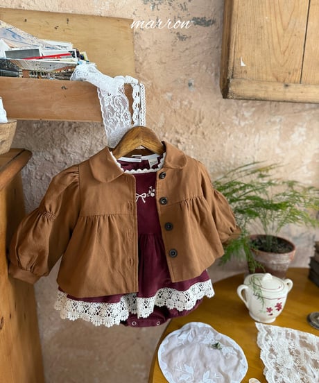 2[予約]marron bonbon jacket(XS-L)