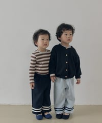 26[予約]送料無料 the beige tape line pants