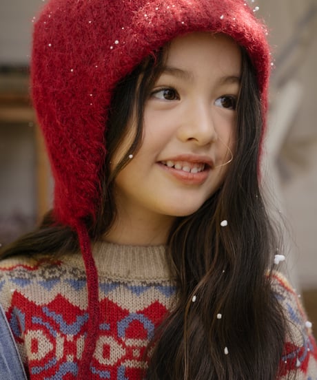 32[予約]OREN flip knit brimmed beanie