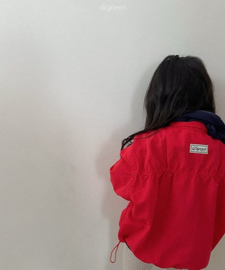 5[予約]digreen rib windbreaker