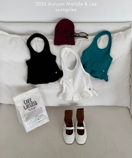 1[予約]matilda&lee frill halter