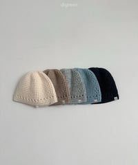 46[予約]digreen eyelet beanie