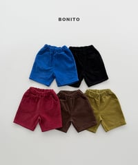 8[予約]bonito corduroy shorts