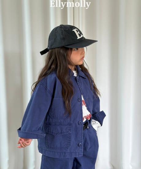 1[予約]ELLYMOLLY low pocket jacket
