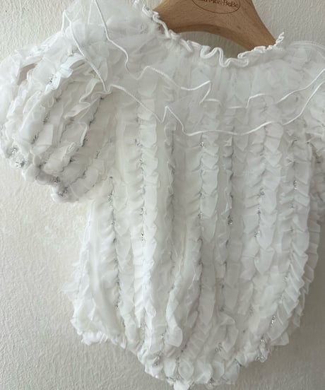 2[予約]monbebe chiffon frill special suit