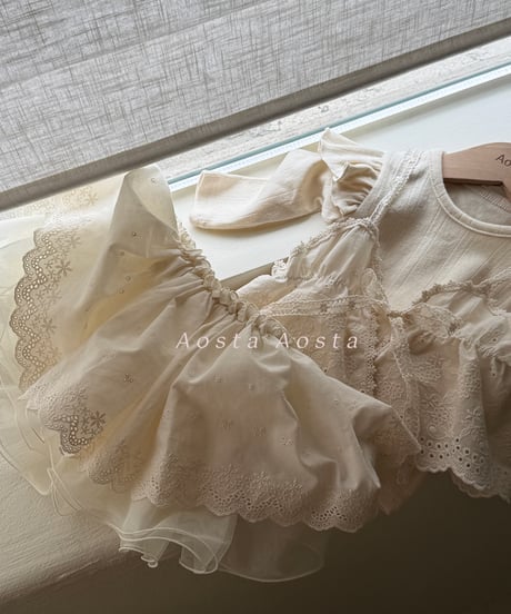 19[予約]Aosta lace skirt
