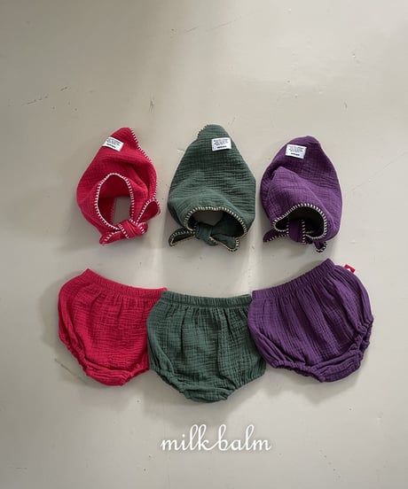 32[予約]milkbalm melo scarf