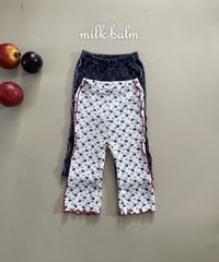 18[予約]milkbalm bloom waffle pants