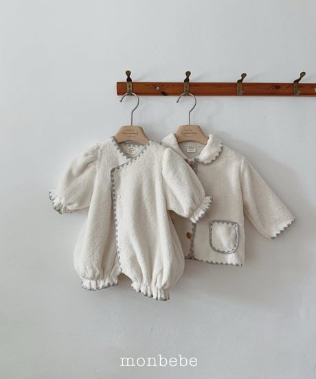 14[予約]monbebe mink fur glory romper