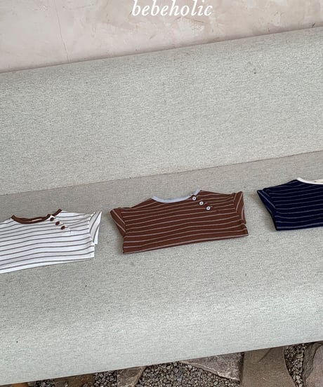 26[予約]bebeholic redon stripe tee