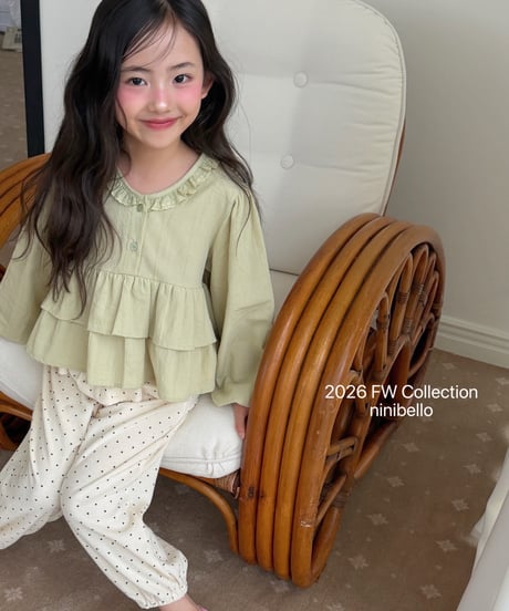 42[予約]ninibello monet lace blouse