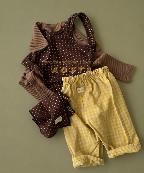 52[予約]Aosta choco chip halter neck