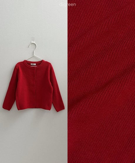 10[予約]digreen olive cardigan