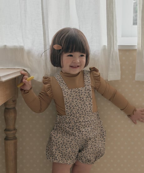 17[予約]送料無料 the beige pumpkin suspender pants