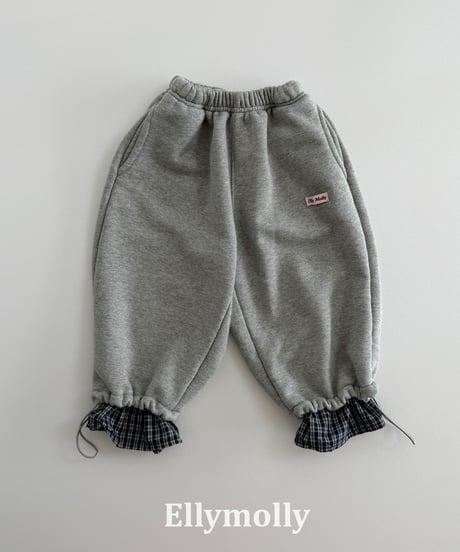 55[予約]ELLYMOLLY hershey color block pants