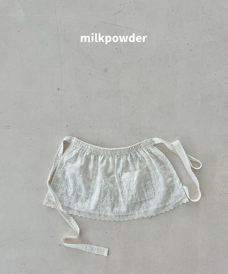 20[予約]milkpowder mimi apron