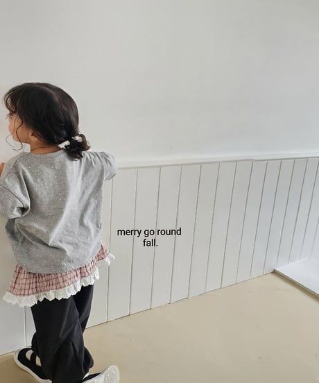 21[予約]merry go round mini dot t-shirt