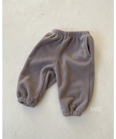 17[予約]nunubiel fleece pants