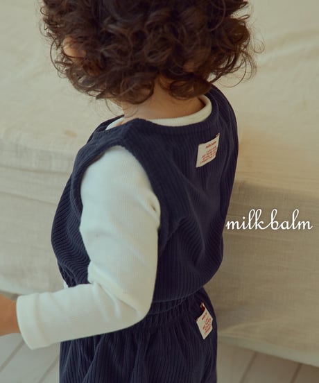 25[予約]milkbalm dewey vest