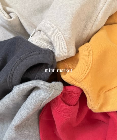 32[予約]mimi market peach rappa tee