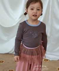 4[予約]petit&petit teddy bear dot t