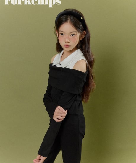 11[予約]FORKCHIPS maple shoulder t-shirt