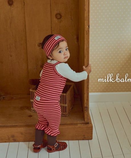 24[予約]milkbalm lollipop frill pants