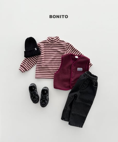 19[予約]bonito retro loose style turtleneck