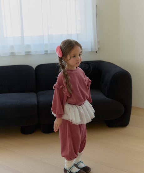 12[予約]berryberry luna velour set