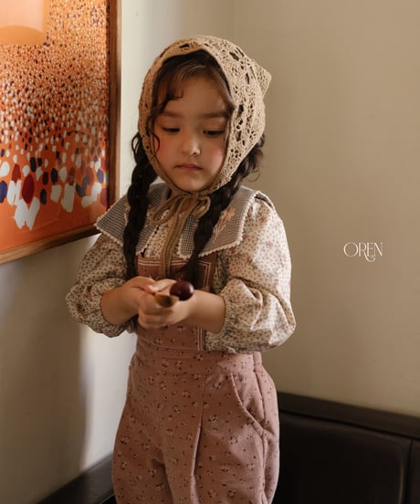 12[予約]OREN rosetta blouse