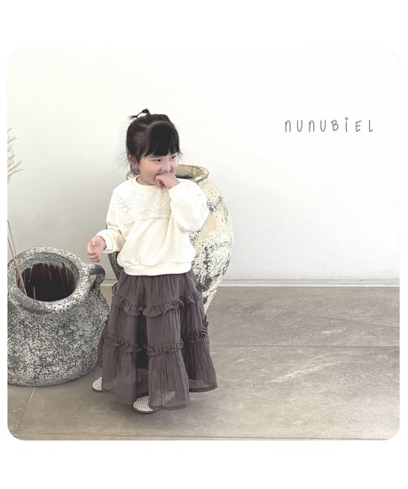 45[予約]nunubiel orner skirt