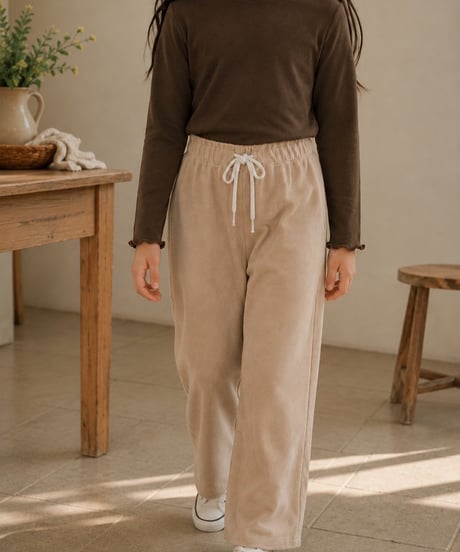 18[予約]mon Atelier string pants