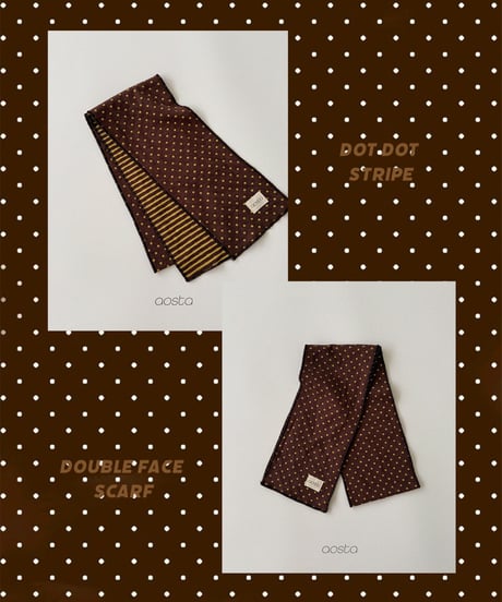 51[予約]Aosta choco chip muffler