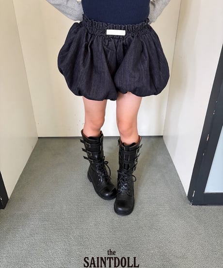 56[予約]saintdoll denim balloon shorts