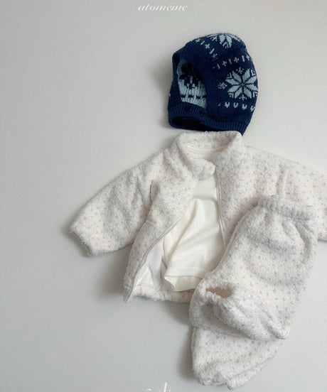 15[予約]atomeme teddy zip-up