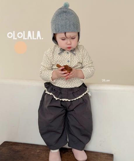 16[予約]ololala little flower t-shirt