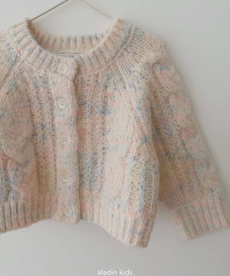 5[予約]aladin cotto candy cardigan