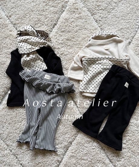 52[予約]Aosta choco chip halter neck