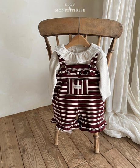 10[予約]elov&monpetitbebe bagely overall