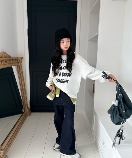33[予約]COMMA skirt denim pants