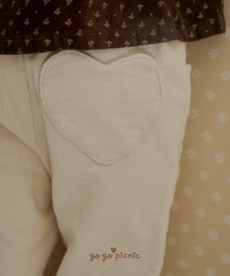 8[予約]go go picnic heart pants
