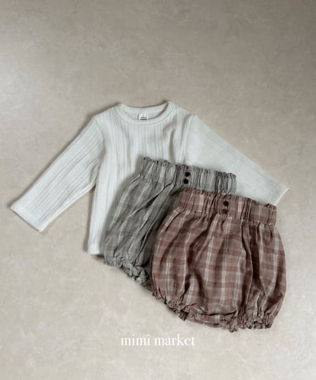 2[予約]mimi market ginger frill bloomers