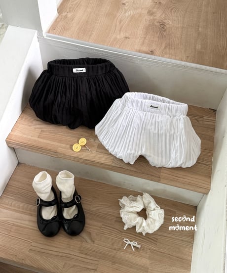 25[予約]second moment volume balloon pants