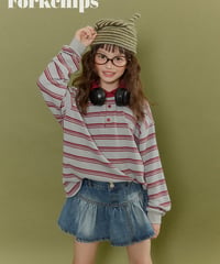 9[予約]FORKCHIPS dusty collar t